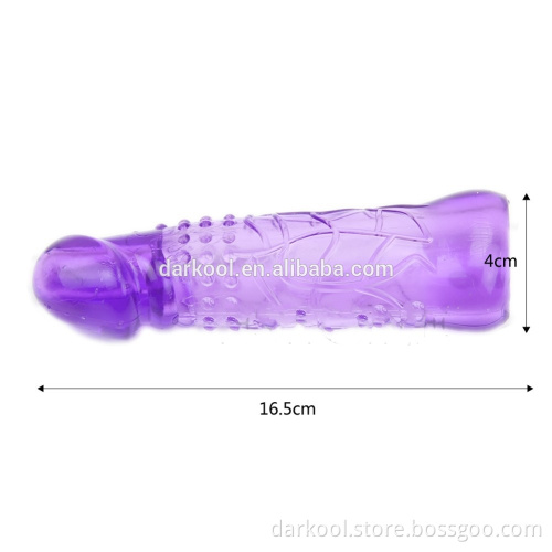 L007/Top Male sex products penis enlargement extensions penis cock sleeve sex toy